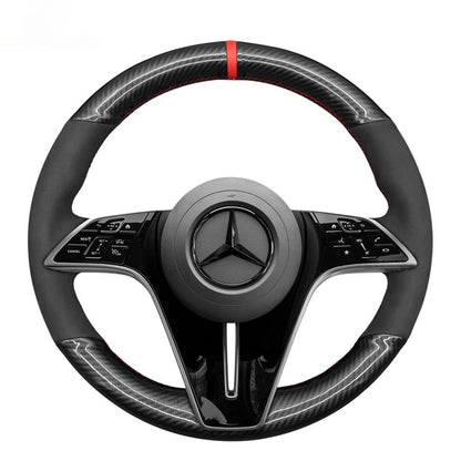 Steering Wheel Cover for Mercedes-Benz CLS-Class C257 E-Class W213 EQS V297 2020-2024