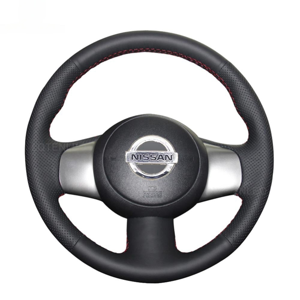 Steering Wheel Cover for Nissan Cube Z12 Versa Note Almera N17 2008-2020