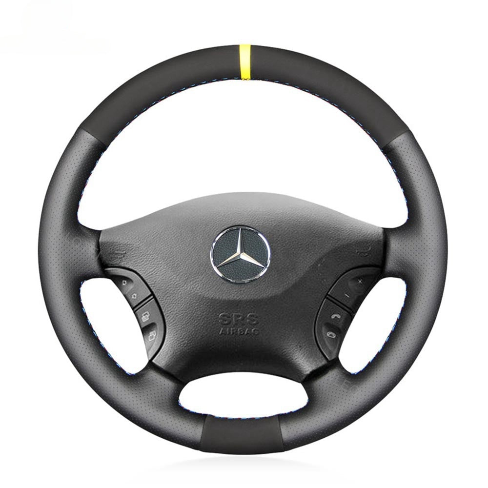 Steering Wheel Cover for Mercedes-Benz W639 Viano Vito Sprinter / Volkswagen VW Crafter 2006-2016