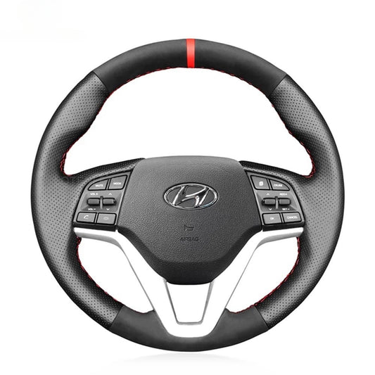 Steering Wheel Cover for Hyundai Tucson III 2015-2021