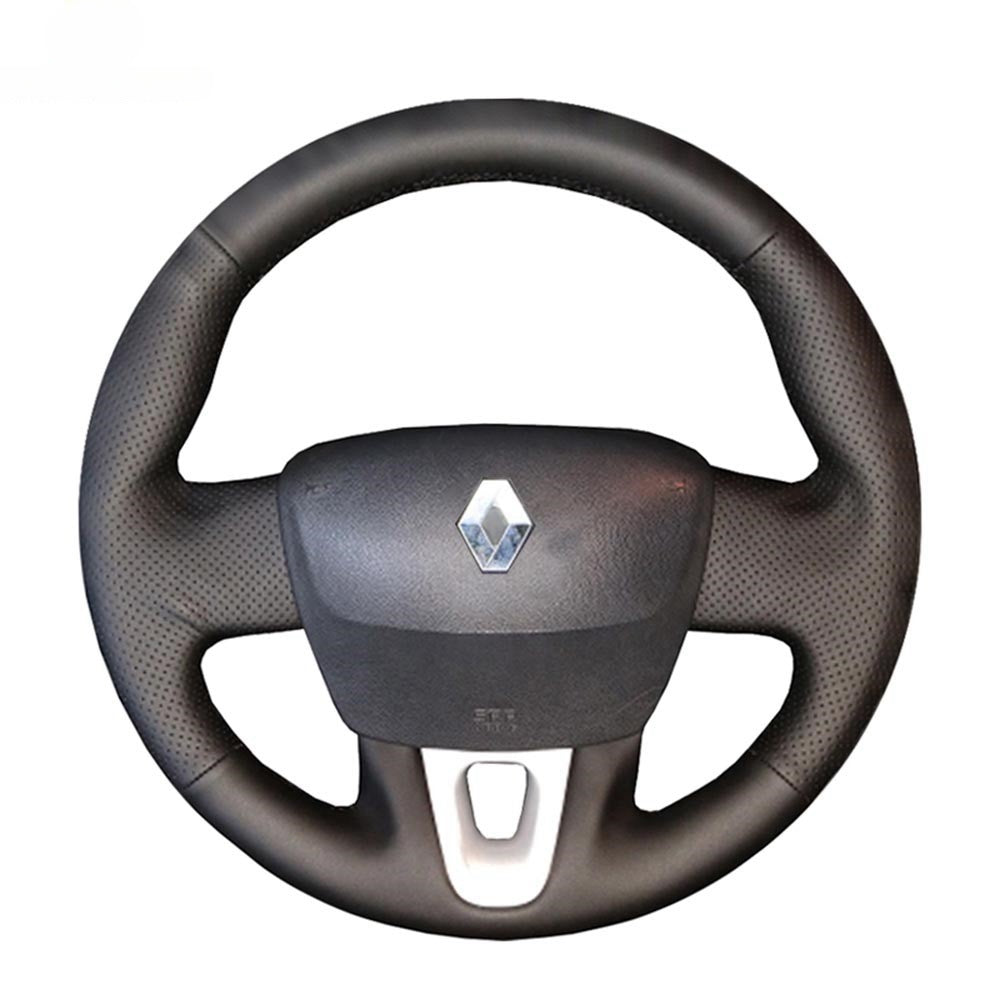 Steering Wheel Cover for Renault Megane Scenic 3 Kangoo Maxi 2 2008-2020