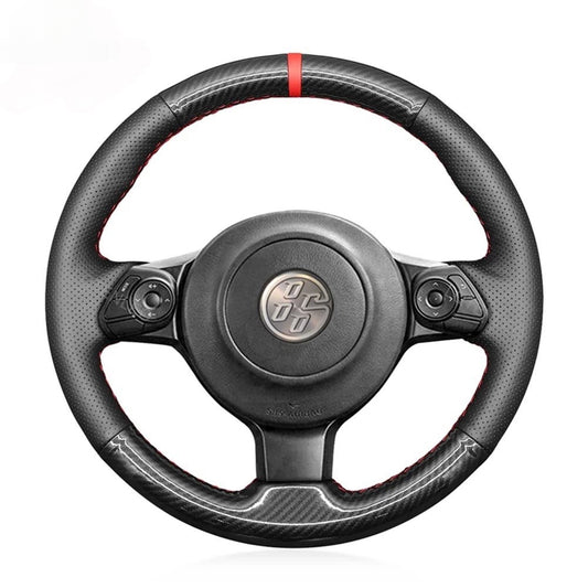 Steering Wheel Cover for Toyota 86 GT86 GR85 Yaris 2016-2024 Subaru BRZ 2016-2023