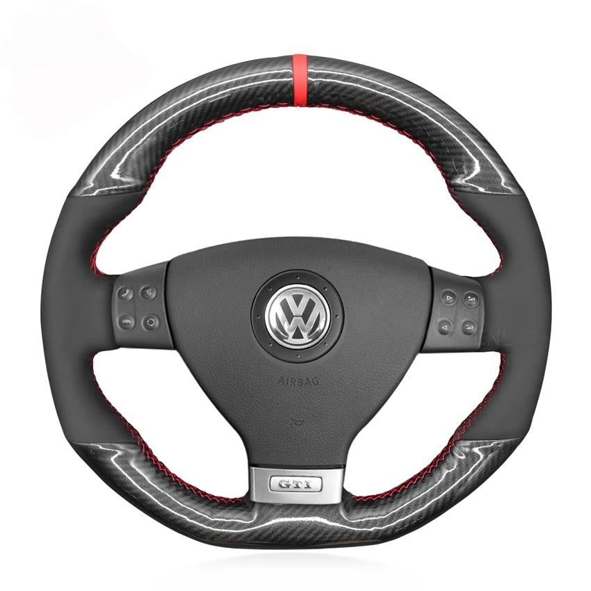 Steering Wheel Cover for Volkswagen Golf GTI 5 V R32 Scirocco Passat Variant Tiguan 2004-2010