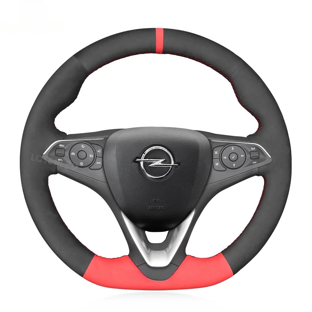 Steering Wheel Cover for Opel Vauxhall Astra K Corsa E F Combo Life Grandland X Insignia Mokka / Holden Calais Commodore