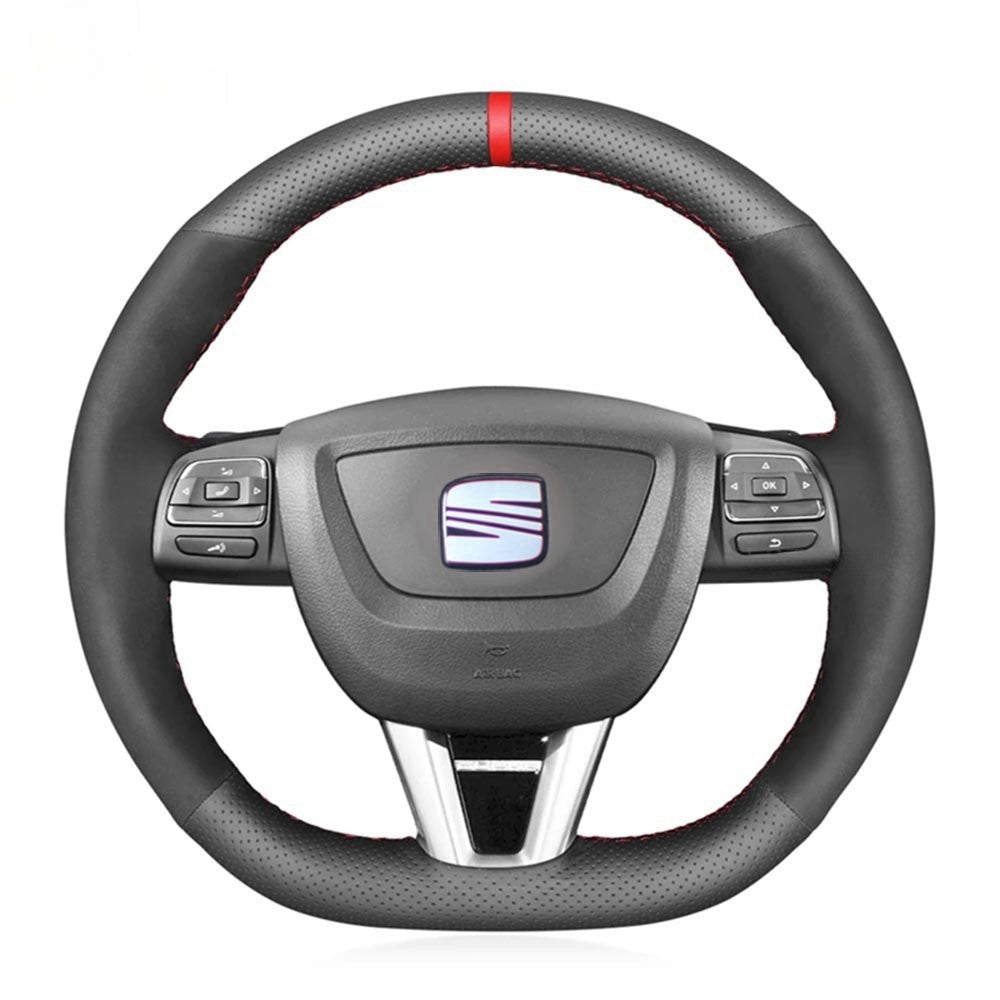 Steering Wheel Cover for Seat Leon Cupra Toledo Alhambra Altea 2008-2015