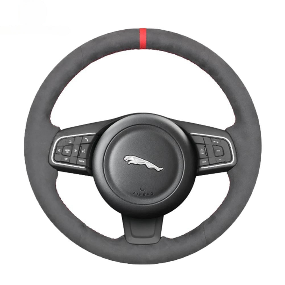 Steering Wheel Cover for Jaguar E-Pace F-Pace XE XF Sportbrake 2015-2021