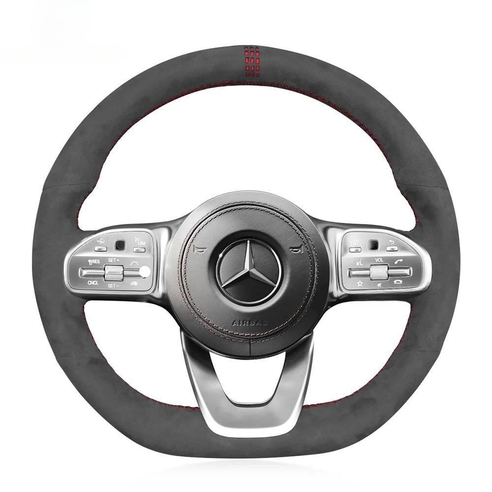 Steering Wheel Cover for Mercedes-Benz W177 W205 C118 C257 W213 X243 W463 H247 X247 W167 W222