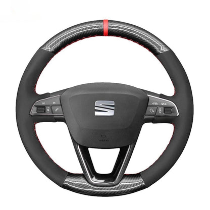 Steering Wheel Cover for SEAT Leon 5F Toledo Arona 2013-2021