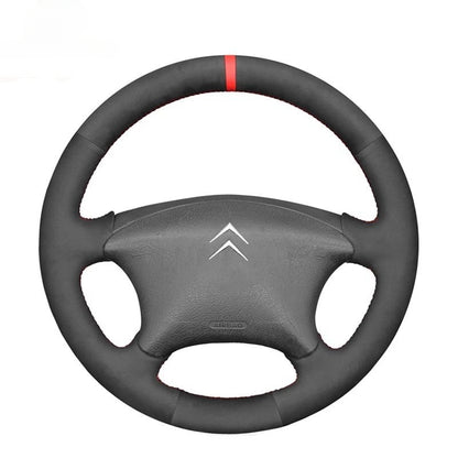 Steering Wheel Cover for Citroen Xsara Picasso Berlingo C5 C8 Dispatch Jumpy 2001-2010