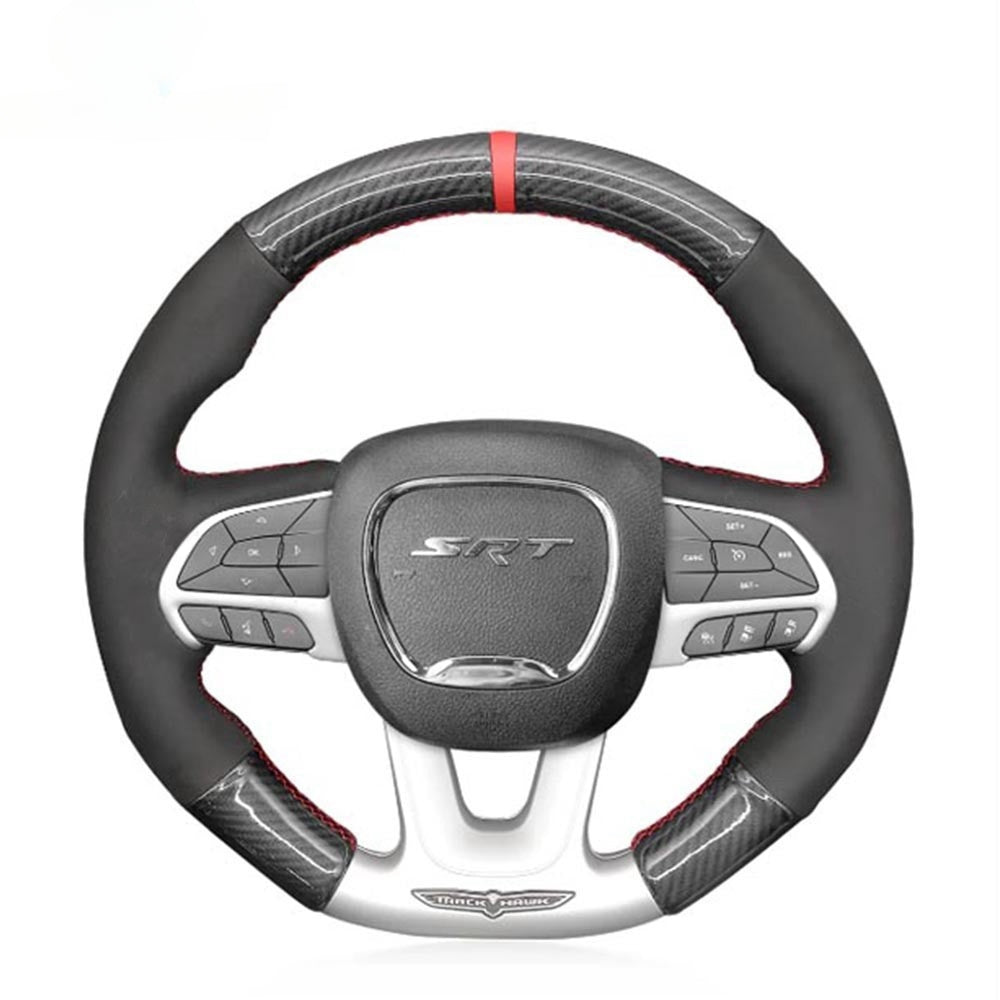 Steering Wheel Cover for Dodge Challenger Charger Durango SRT 2015-2023