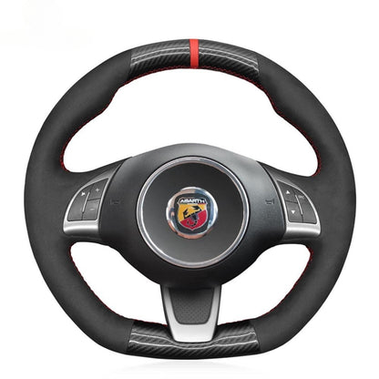 Steering Wheel Cover for Fiat Abarth 500 500C 595 595C 2009-2017