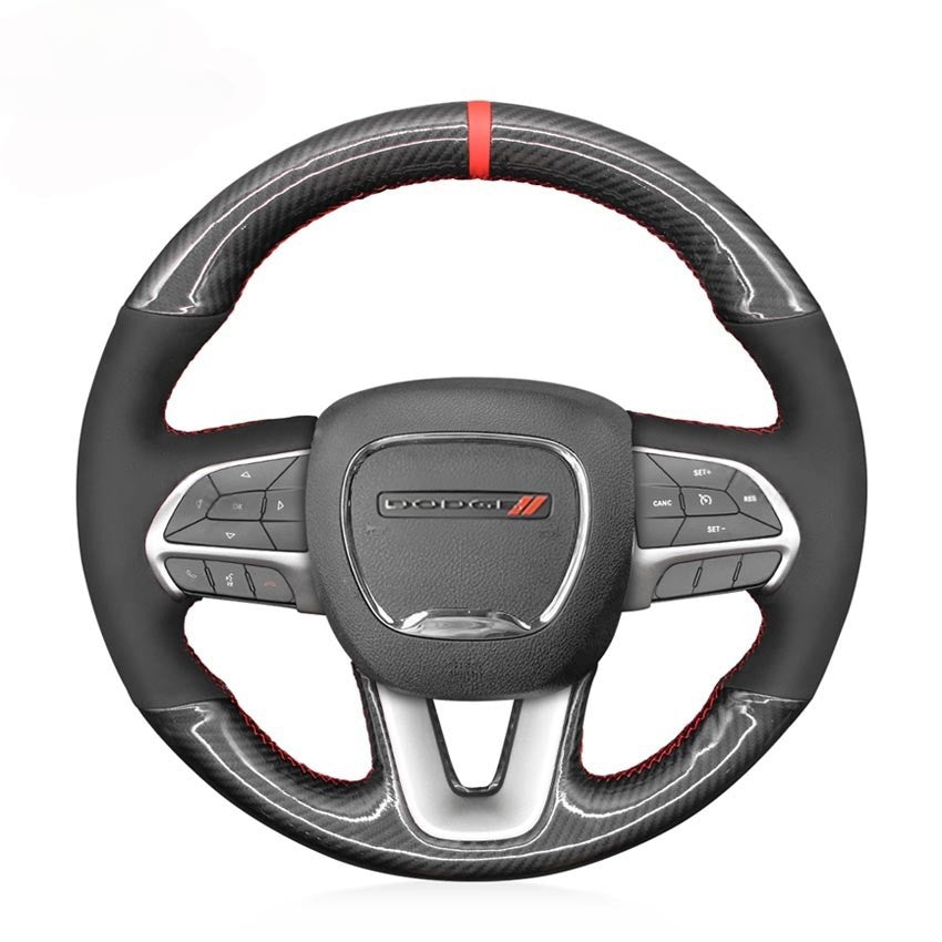 Steering Wheel Cover for Dodge Challenger Charger Durango 2015-2023