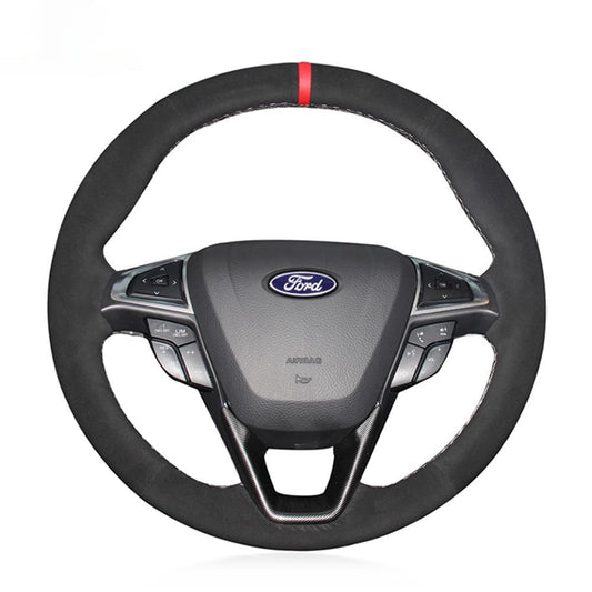 Steering Wheel Cover for Ford Edge Fusion Mondeo S-Max Edge Galaxy 2013-2024