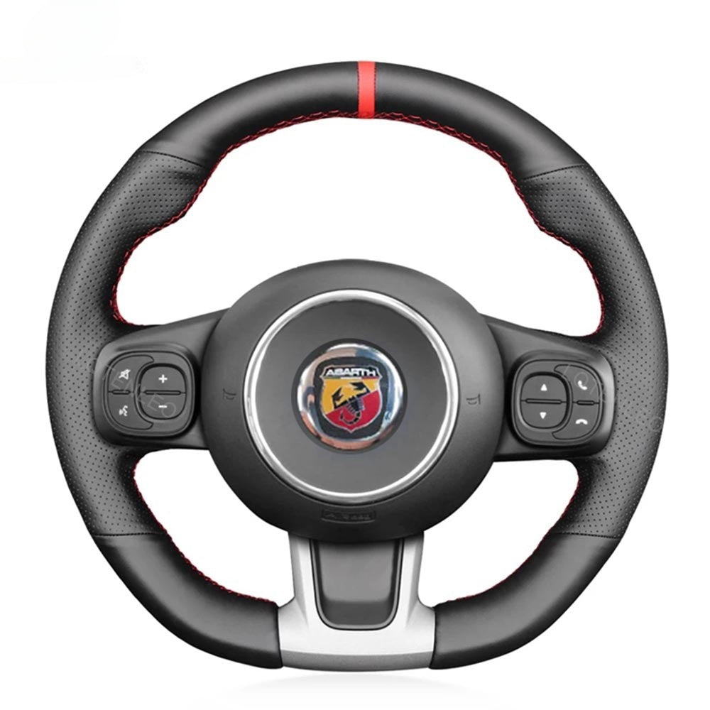 Steering Wheel Cover for Abarth 595 695 595C 695C / Fiat 500 500C