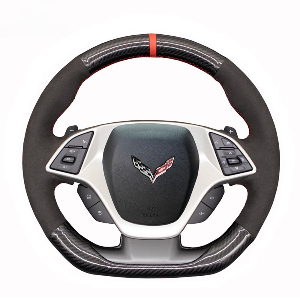 Steering Wheel Cover for Chevrolet Corvette C7 2015-2020