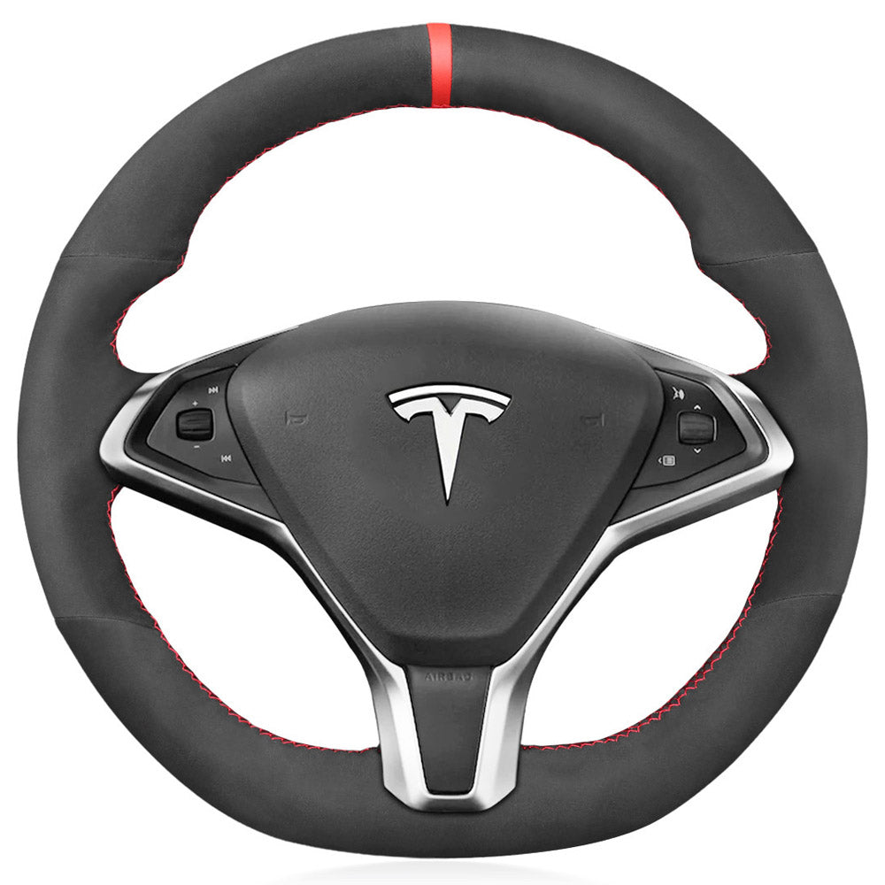 Steering Wheel Cover for Tesla Model S X 2012-2021