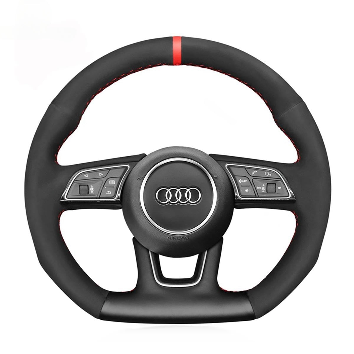 Steering Wheel Cover for Audi A3 A5 RS 3 RS 5 S3 S4 S5 2015-2022