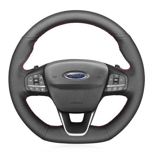 Lenkradbezug für Ford Escape Focus Fiesta Kuga Puma ST ST-Line 2017-2024