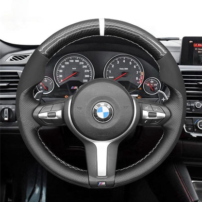 Steering Wheel Cover for BMW M Sport F10 F11 F12 F13 F15 F16 F22 F23 F25 F26 F30 F31 F34 F45 F46