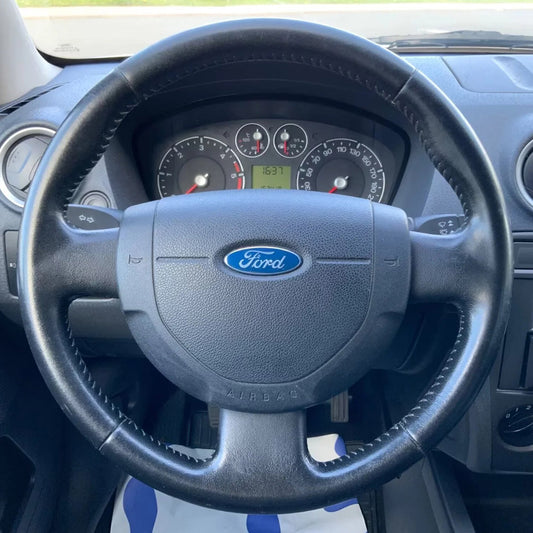 Steering Wheel Cover for Ford Fiesta MK6 Fusion Transit Connect 2001-2013