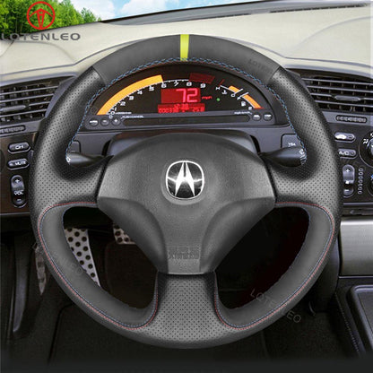 LQTENLEO Hand-stitched Car Steering Wheel Cover for Honda S2000 2000-2009 / Civic (SI) 2002-2005 / Insight 2000-2006 / for Acura RSX 2002-2006 - LQTENLEO Official Store