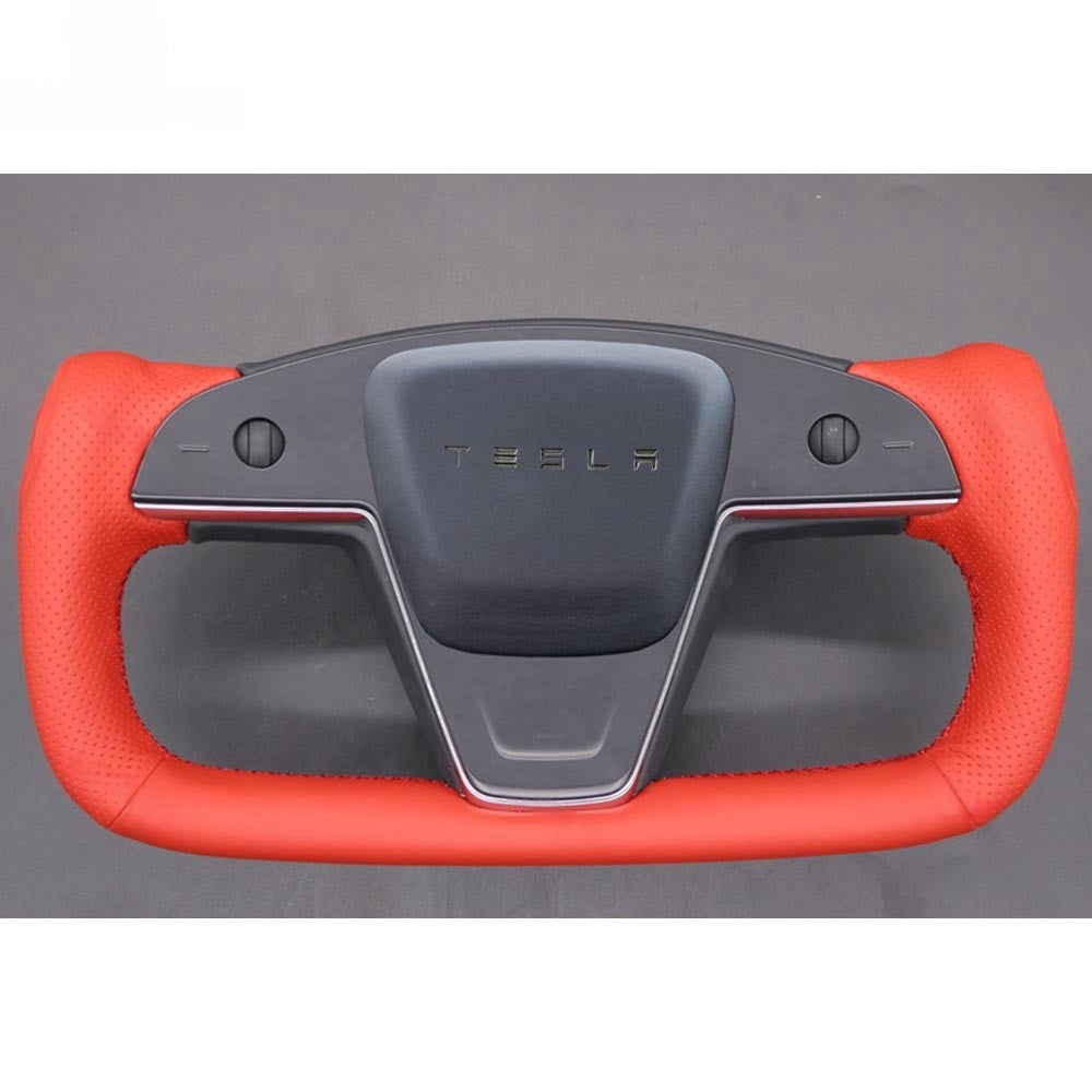 Steering Wheel Cover for Tesla Model S X Yoke 2021-2023