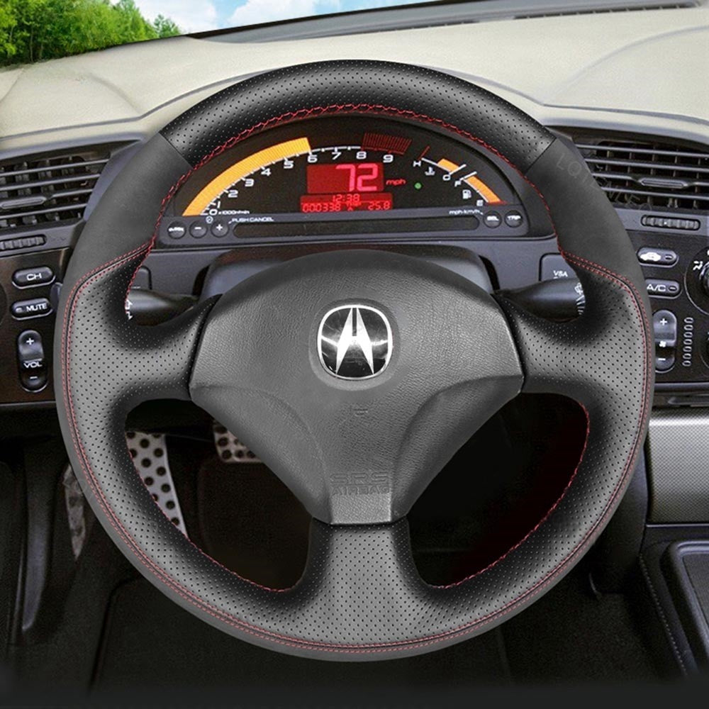 Steering Wheel Cover for Honda S2000 Civic SI Type R Insight Integra 1999-2009 / Acura RSX 2002-2006