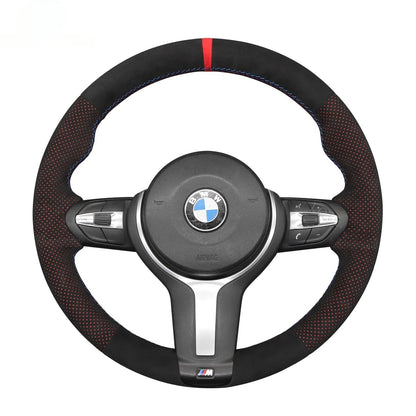 Steering Wheel Cover for BMW M Sport F10 F11 F12 F13 F15 F16 F22 F23 F25 F26 F30 F31 F34 F45 F46