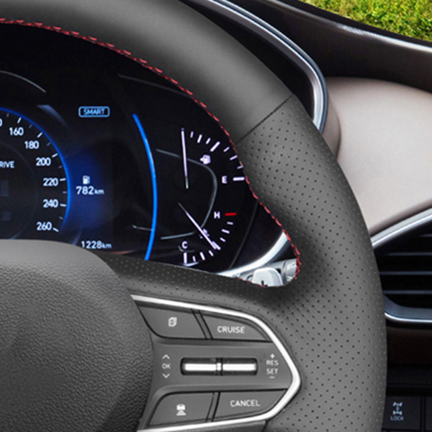 Steering Wheel Cover for Hyundai Santa Fe IV Palisade 2018-2023