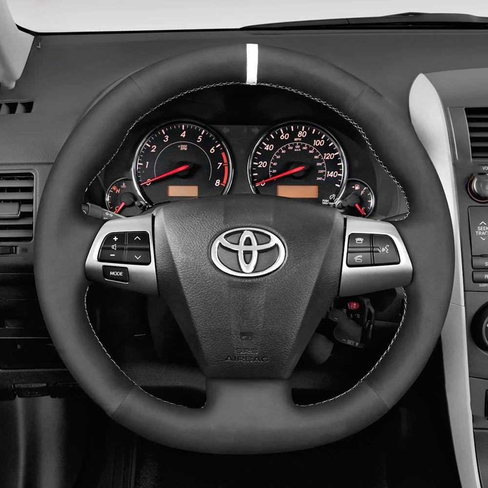 Steering Wheel Cover for Toyota Corolla RAV4 Auris Wish Vanguard Voxy Matrix 2009-2014