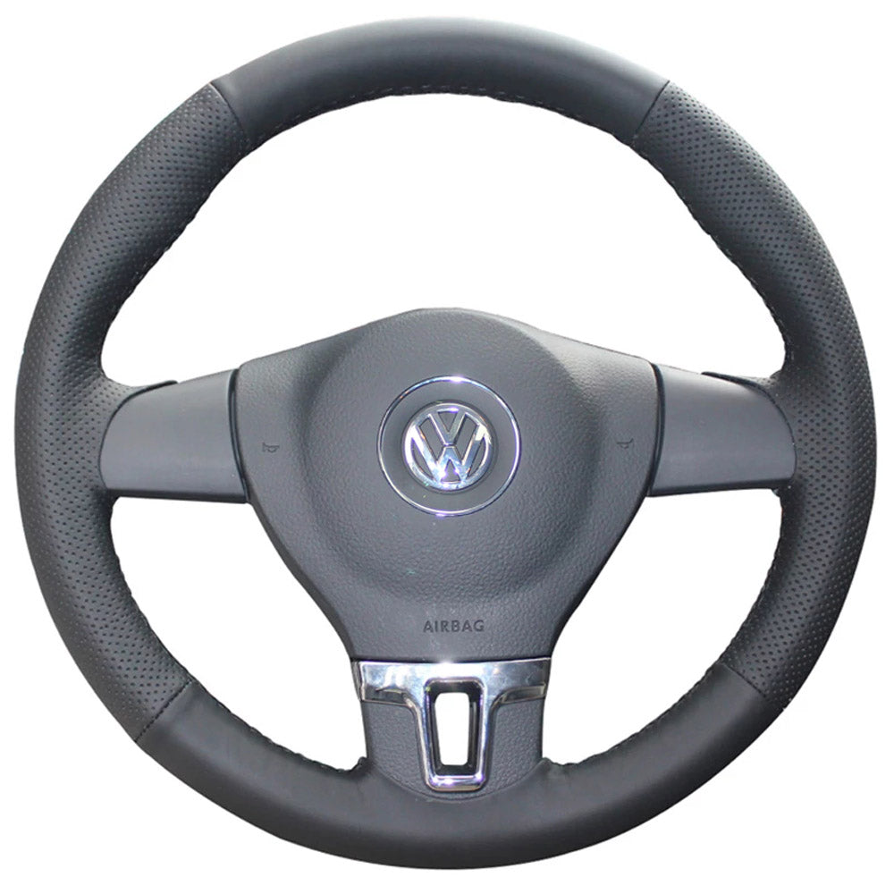 Steering Wheel Cover for Volkswagen VW Passat Sharan EOS Amarok California Caravelle T5 2009-2016