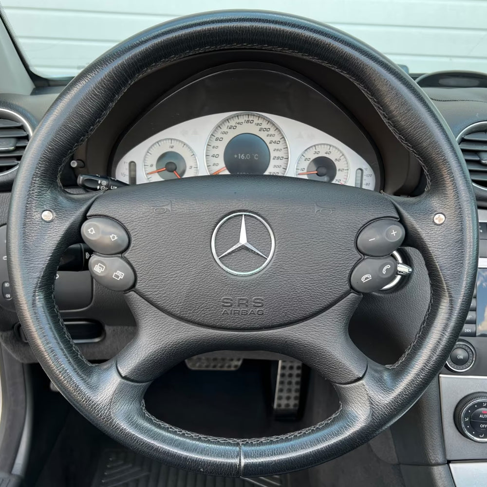 Steering Wheel Cover for Mercedes-Benz CLS55 CLS500 CLK55 CLK350 AMG C219 2002-2009