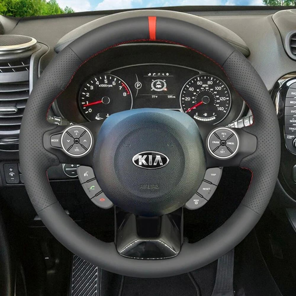 Steering Wheel Cover for Kia Soul 2014-2019