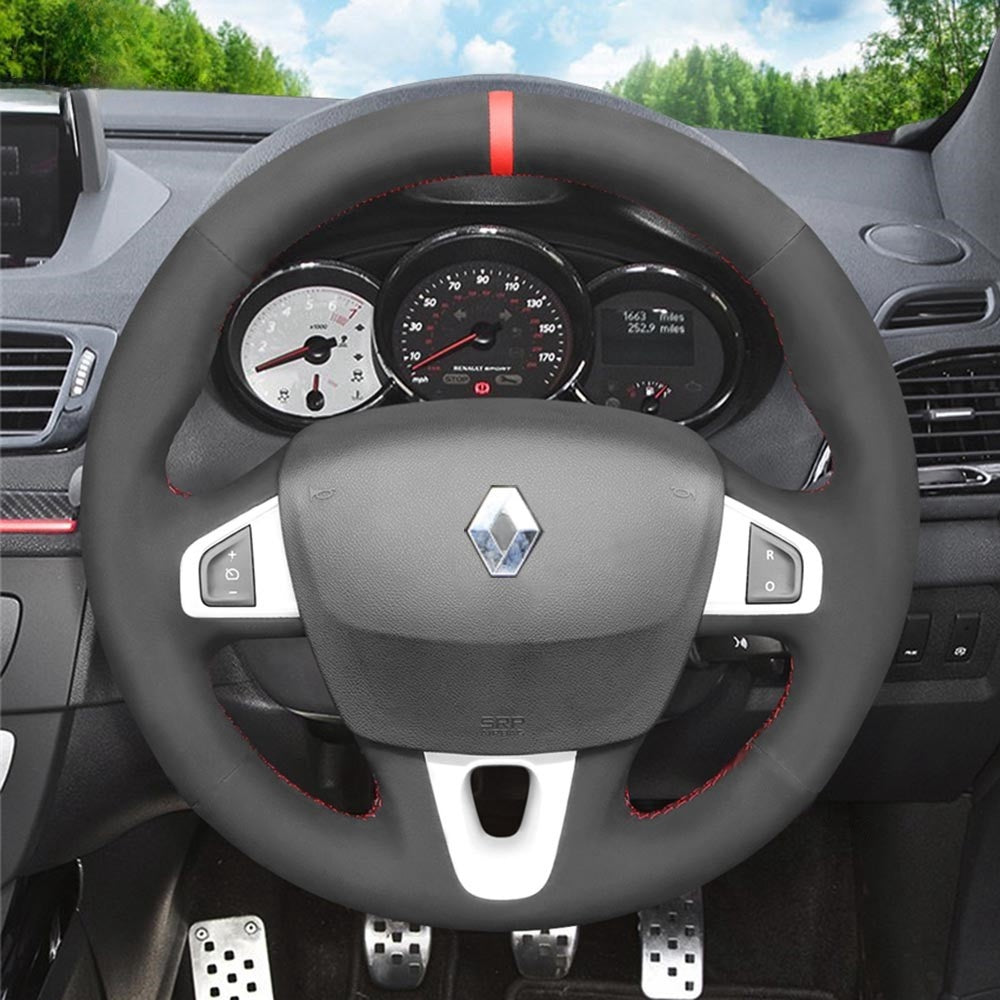 Lenkradbezug für Renault Megane Scenic 3 Grand Scenic Kangoo 2 Fluence ZE 2008-2020