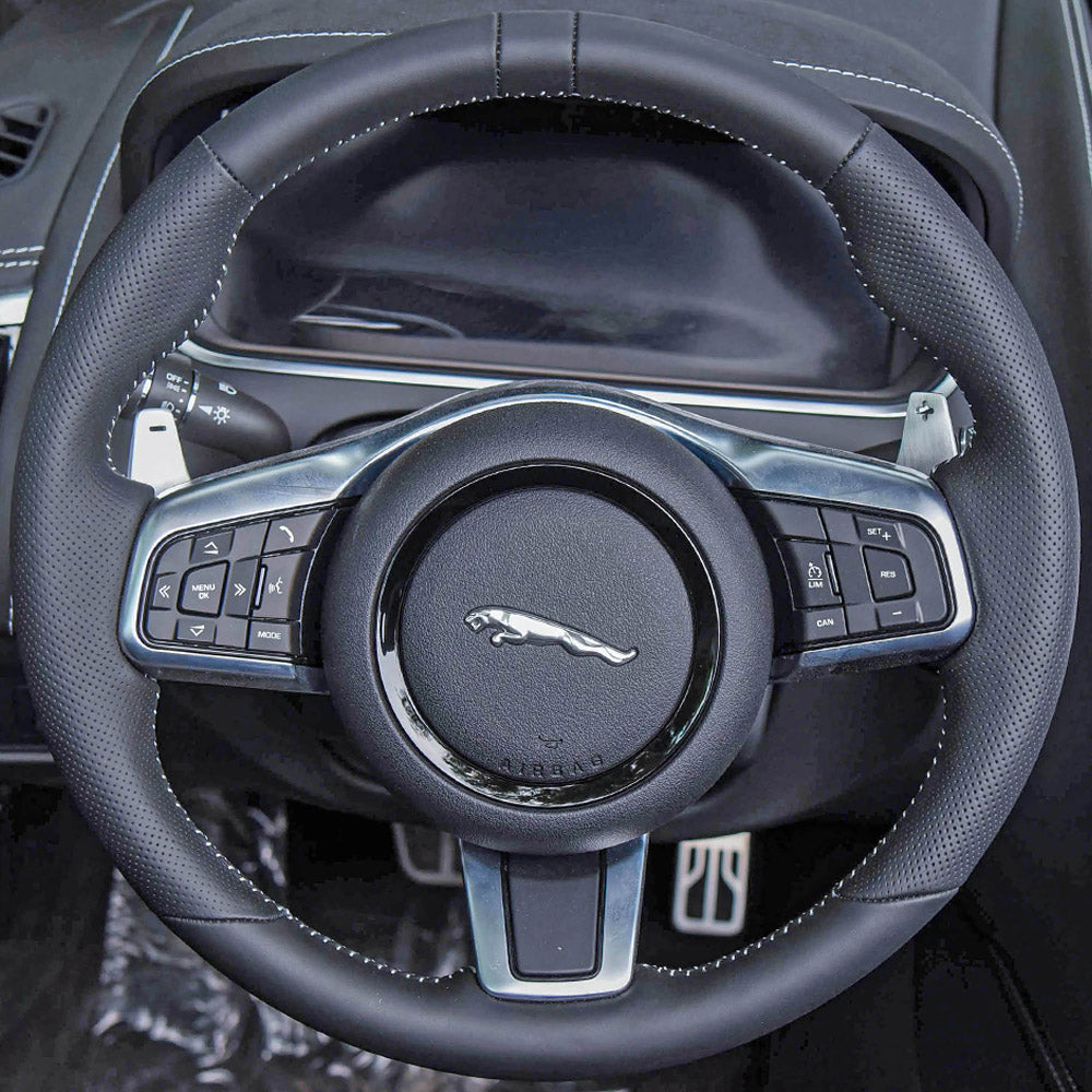 Steering Wheel Cover for Jaguar F-Type X152 SVR 2016-2024