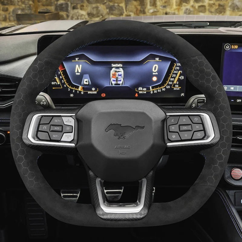 Steering Wheel Cover for Ford Mustang Ecoboost S650 Dark Horse 2024