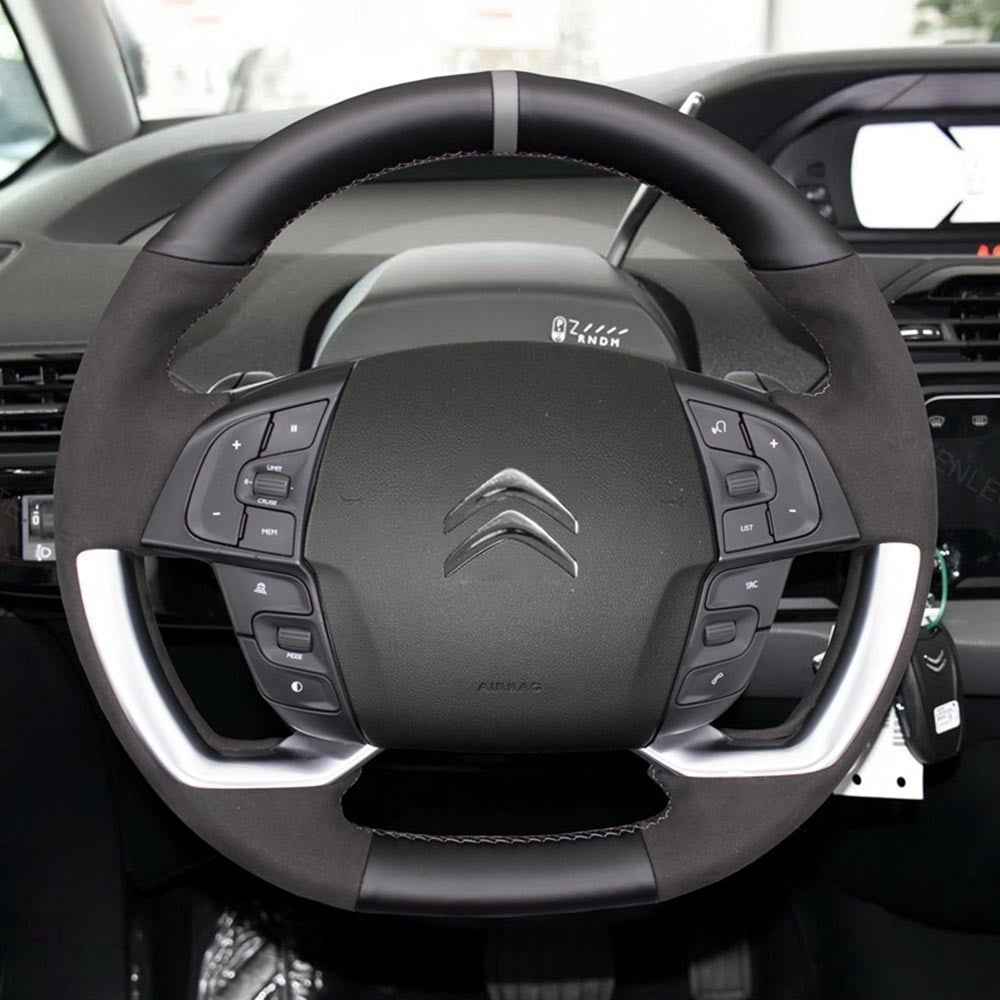 Steering Wheel Cover for Citroen Grand C4 Picasso SpaceTourer 2013-2022