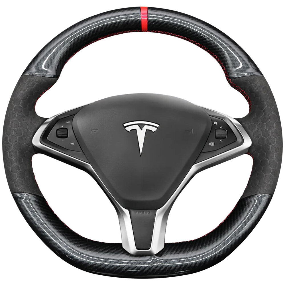 Steering Wheel Cover for Tesla Model S X 2012-2021