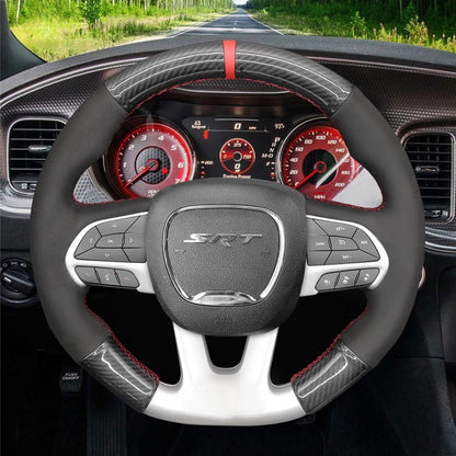 Steering Wheel Cover for Dodge Challenger Charger Durango SRT 2015-2023