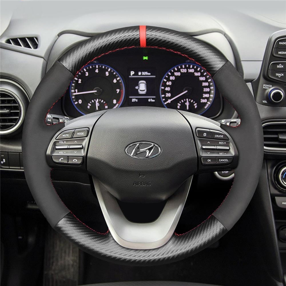 Steering Wheel Cover for Hyundai Kona 2017-2023