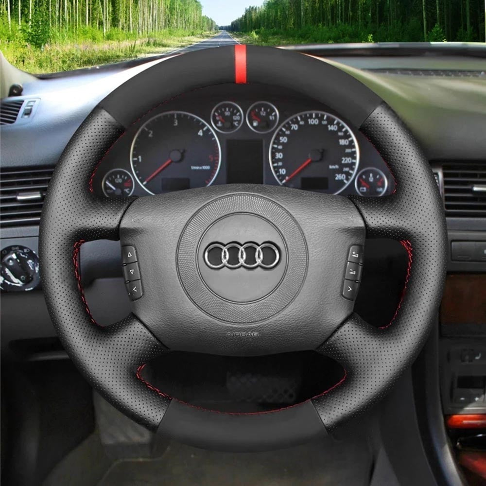 Steering Wheel Cover for Audi A4 A6 A8 A8 L Allroad S4 1998-2006