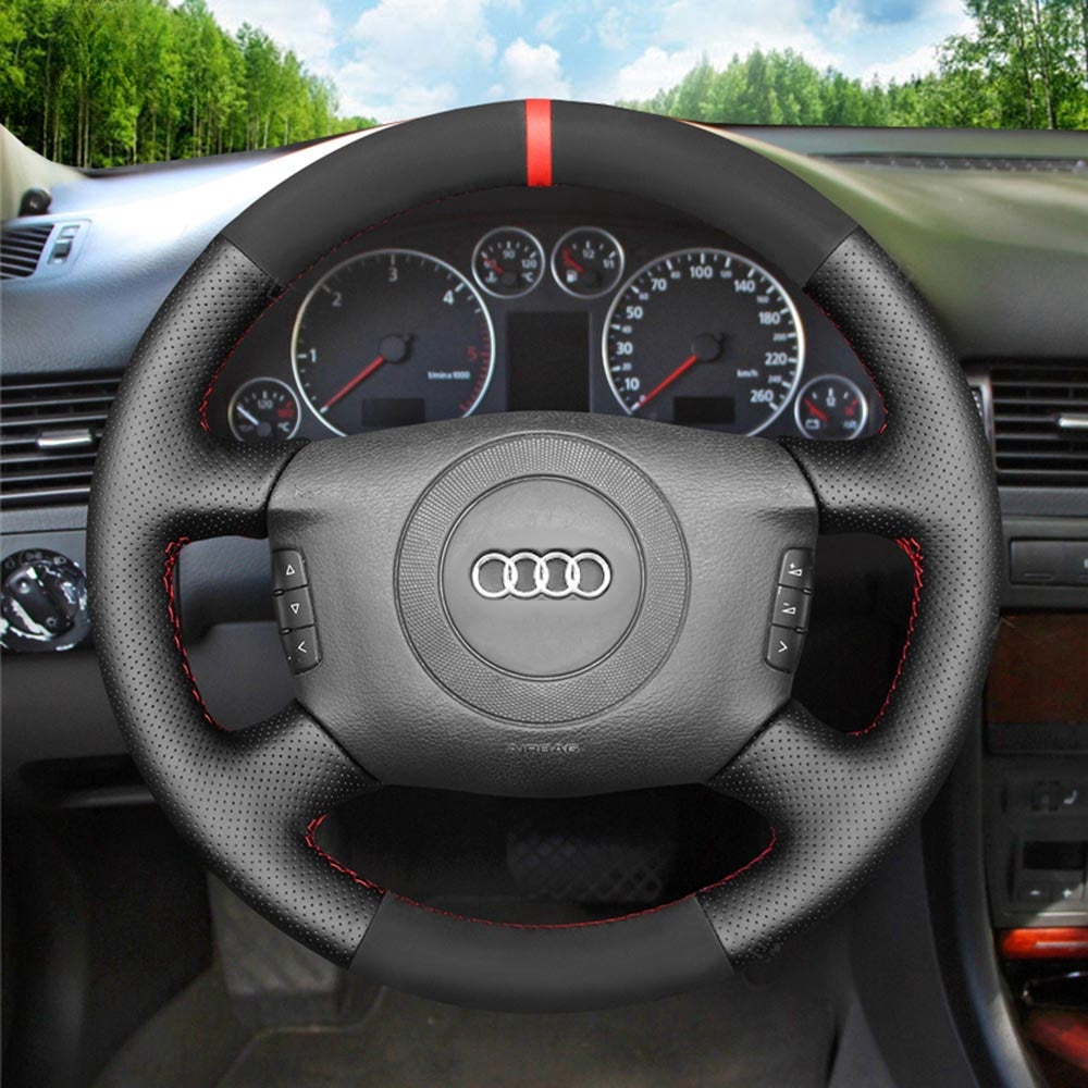 Steering Wheel Cover for Audi A4 A6 A8 Allroad S4 1998-2006