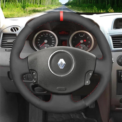 Steering Wheel Cover for Renault Megane Scenic 2 Grand Scenic Kangoo 2 2002-2013