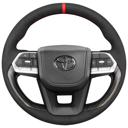 Steering Wheel Cover for Toyota Land Cruiser 300 Series J300 LC300 2021-2024