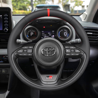 Steering Wheel Cover for Toyota Yaris IV Yaris Cross Aygo X GR 2020-2024