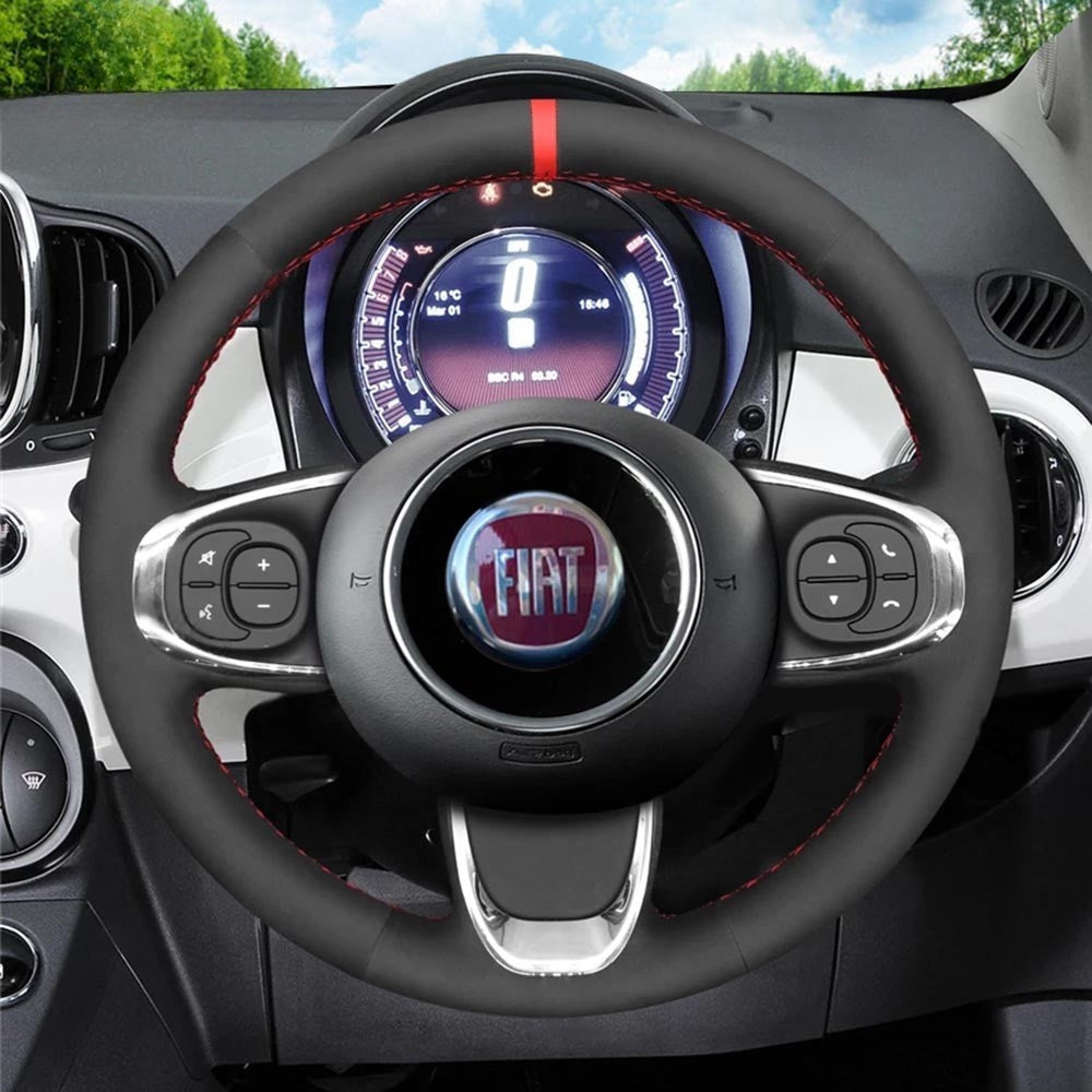 Steering Wheel Cover for Fiat 500 500C 2015-2021