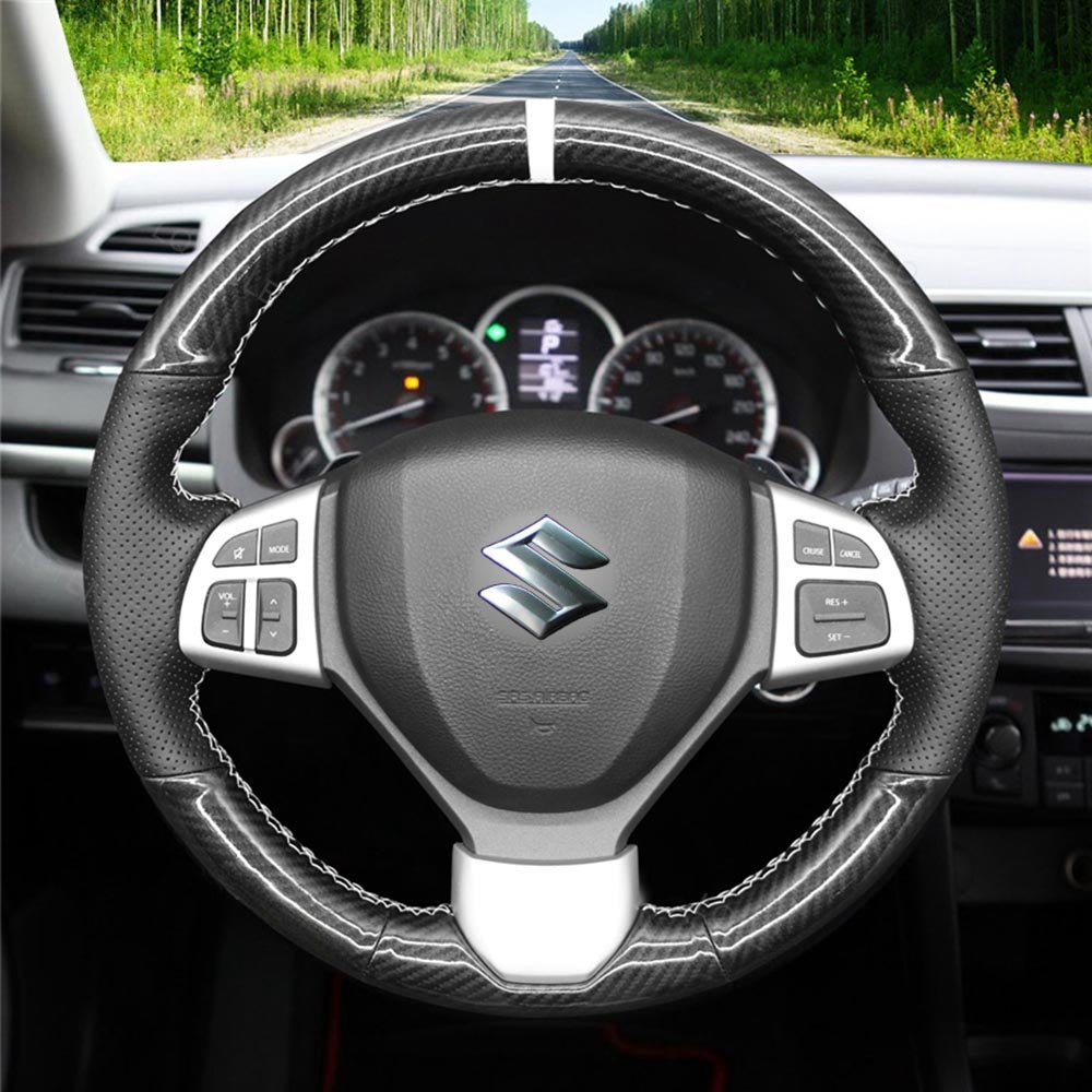 Steering Wheel Cover for Suzuki Swift Sport Vitara S 2012-2019