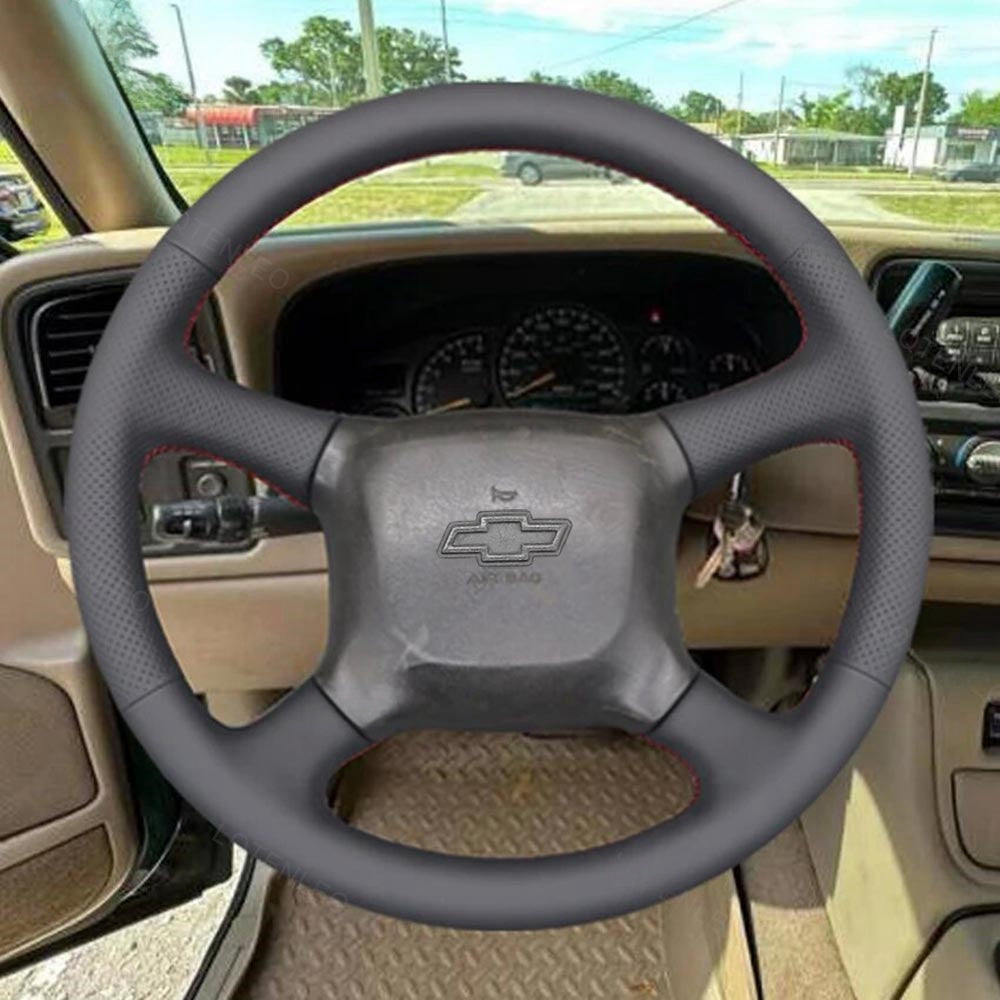Steering Wheel Cover for Chevrolet Silverado 1500 2500 3500 S10 Astro Blazer Express Suburban Kodiak C/K Tahoe