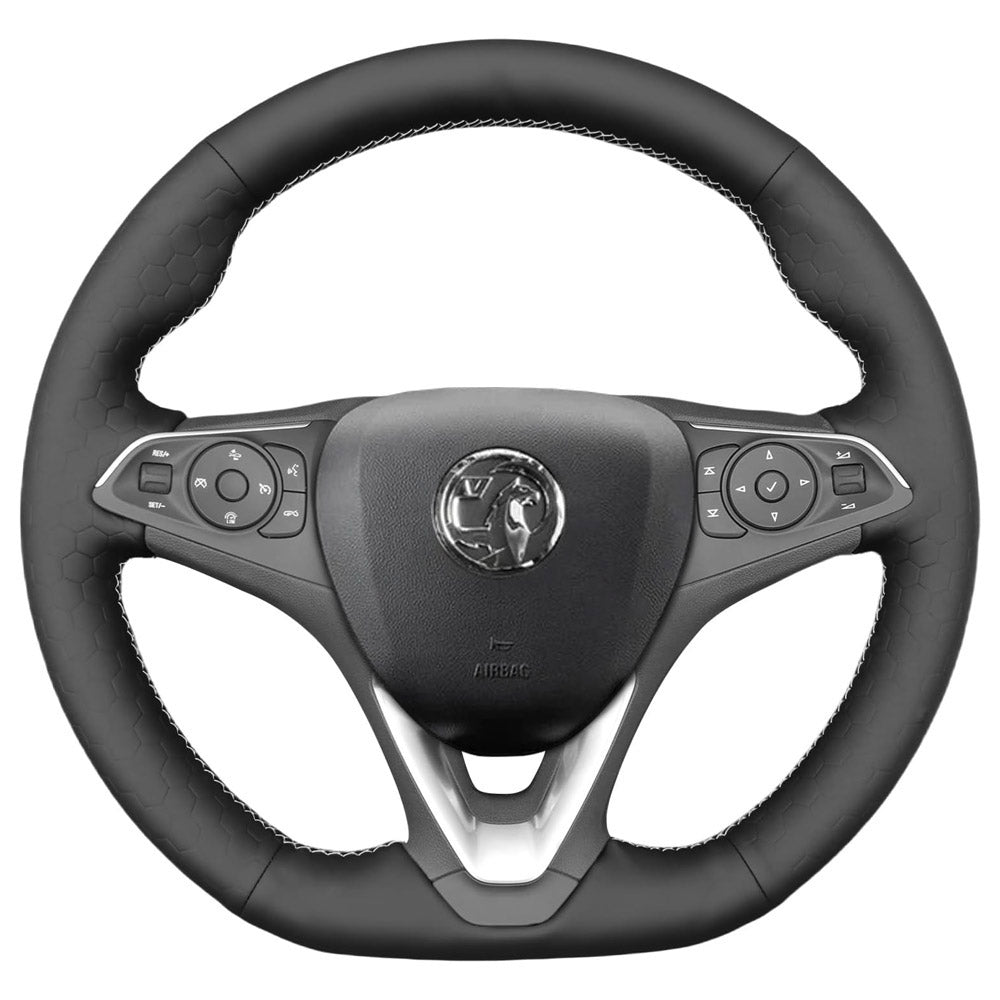 Steering Wheel Cover for Vauxhall Astra Corsa Combo Grandland X Insignia Mokka 2015-2021