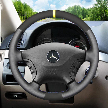 Steering Wheel Cover for Mercedes-Benz W639 Viano Vito Sprinter / Volkswagen VW Crafter 2006-2016